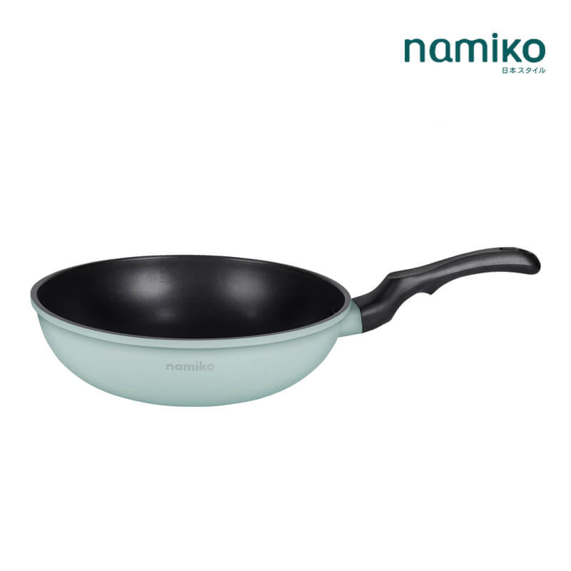 กระทะ 28 ซม. NAMIKO รุ่น CG-KM-01 สีเขียว_1