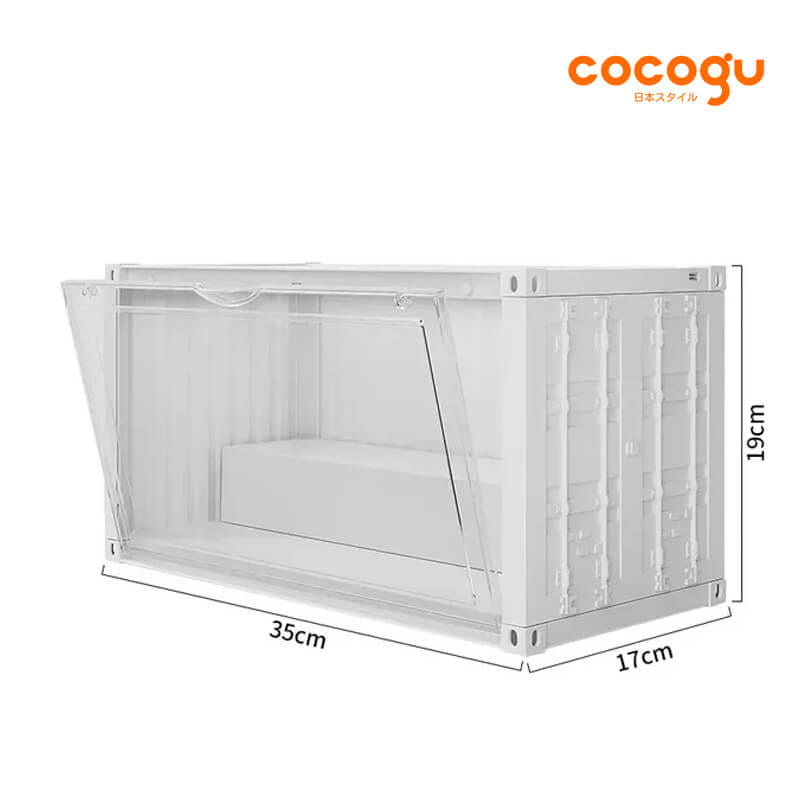 กล่องจัดเก็บโมเดล COCOGU รุ่น 910 สีขาว_1