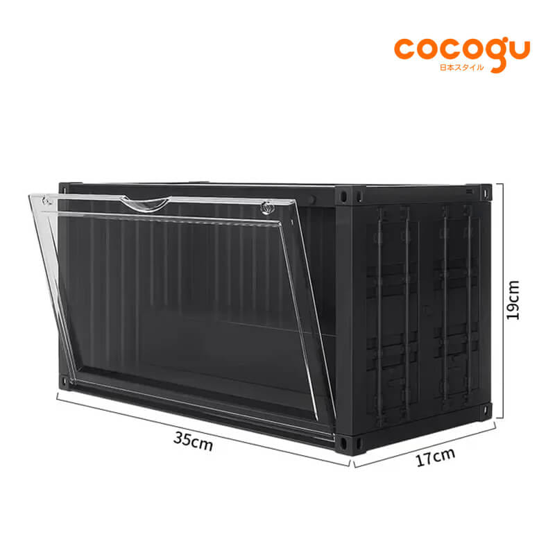 กล่องจัดเก็บโมเดล COCOGU รุ่น 910 สีดำ_1