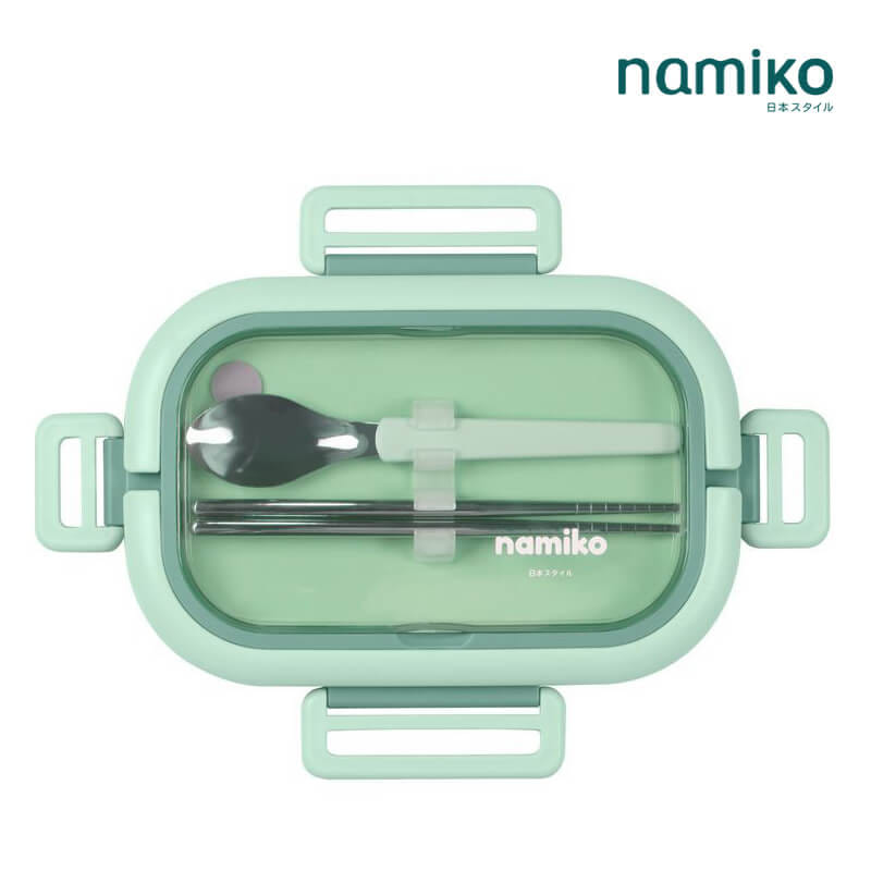 กล่องอาหาร NAMIKO รุ่น #6714 850 ML สีเขียว_2