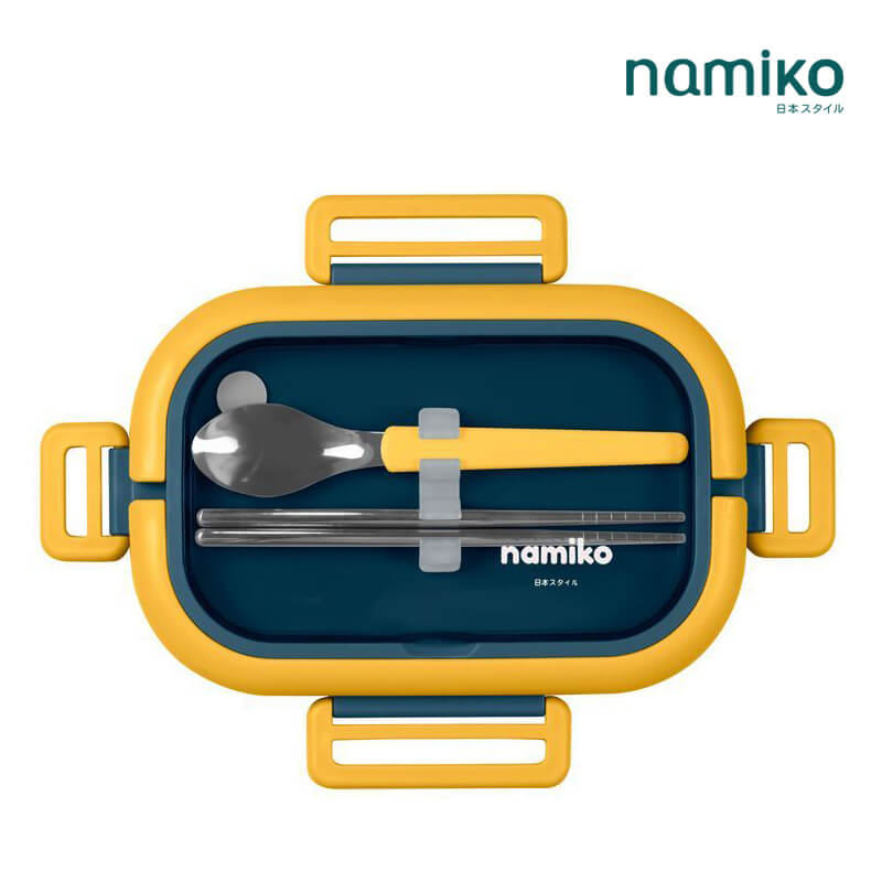 กล่องอาหาร NAMIKO รุ่น #6715 1650 ML สีน้ำเงิน_2