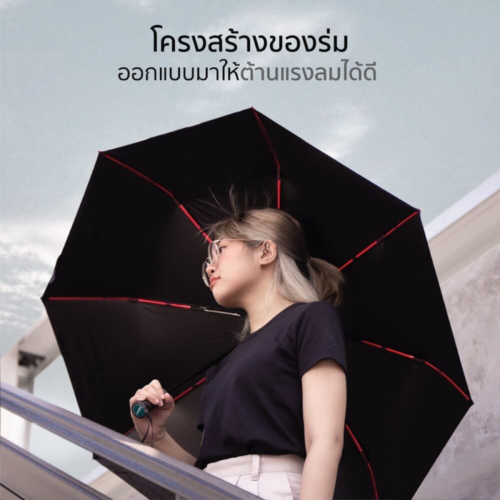 ร่มกันแดด NAMIKO รุ่น UVO1001 สีเทา_2