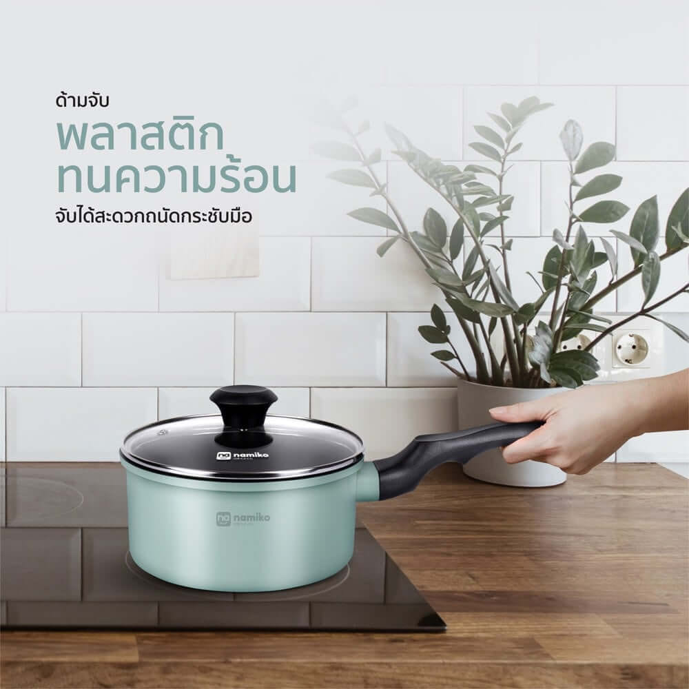 กระทะ 24 ซม. NAMIKO รุ่น JG-KM-01 สีเขียว_3