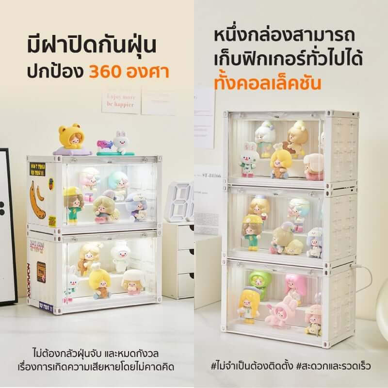 กล่องจัดเก็บโมเดล COCOGU รุ่น 930 สีเหลือง_3