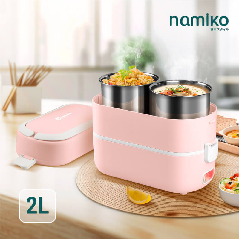 ปิ่นโตไฟฟ้า NAMIKO รุ่น N-LB1 สีชมพู_11
