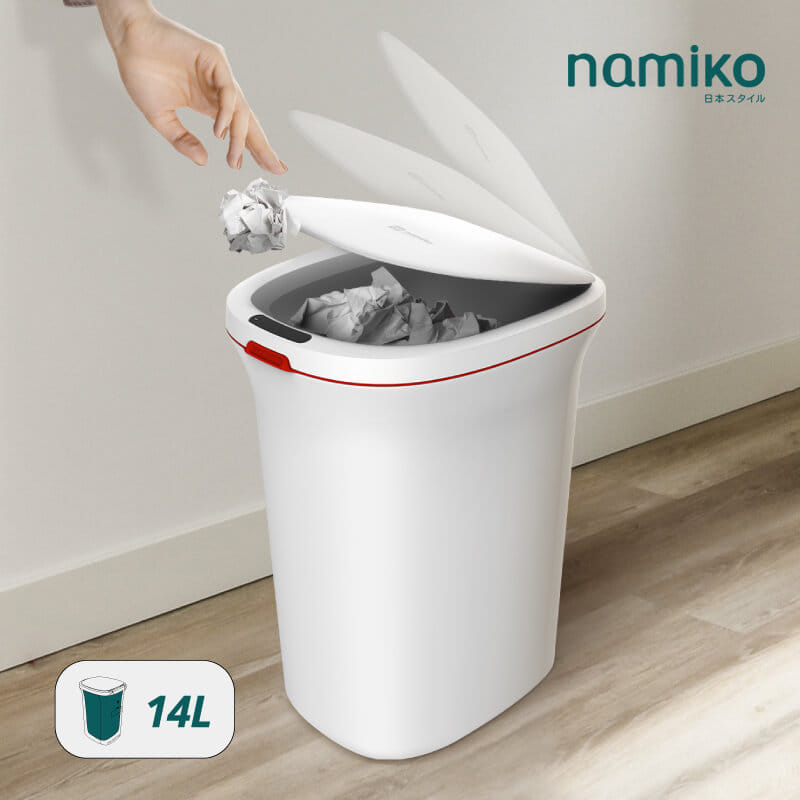ถังขยะอัตโนมัติ NAMIKO รุ่น SMART ONE สีขาว_8