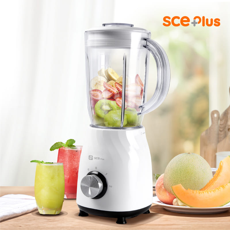 เครื่องปั่นน้ำผลไม้ SCE PLUS รุ่น BM-A3 สีขาว