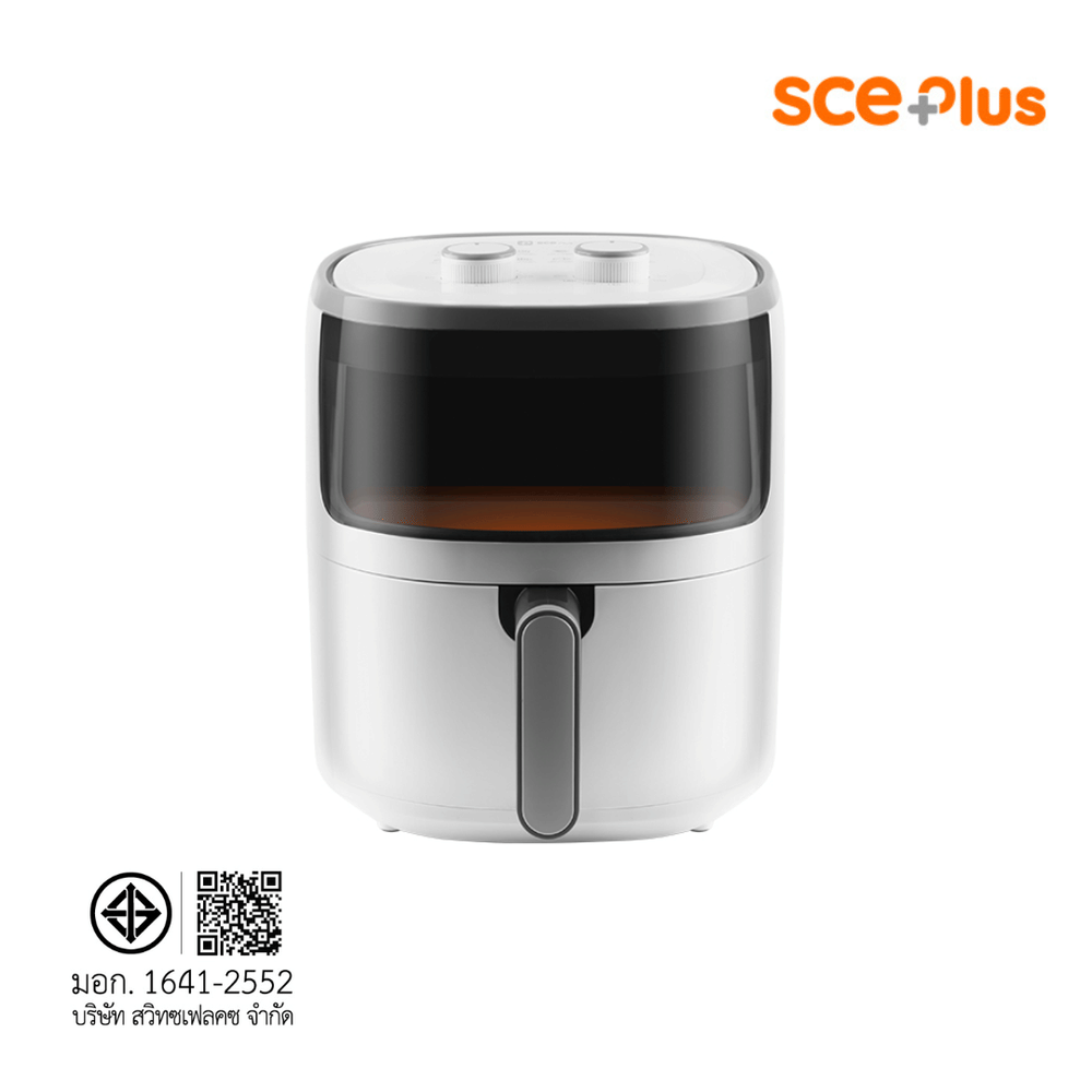 หม้อทอดไร้น้ำมัน SCE PLUS รุ่น Z-LED5 สีขาว