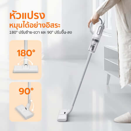 เครื่องดูดฝุ่นแบบด้าม SCE PLUS รุ่น VC-A สีเทา_5