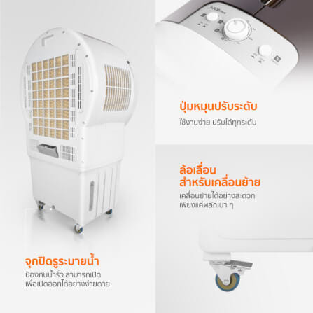 พัดลมไอเย็น SCE PLUS รุ่น MAX M 55L สีขาว_8