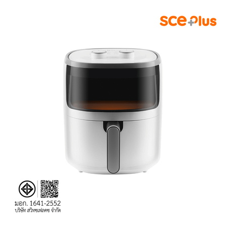 หม้อทอดไร้น้ำมัน SCE PLUS รุ่น Z-LED5 สีขาว_6