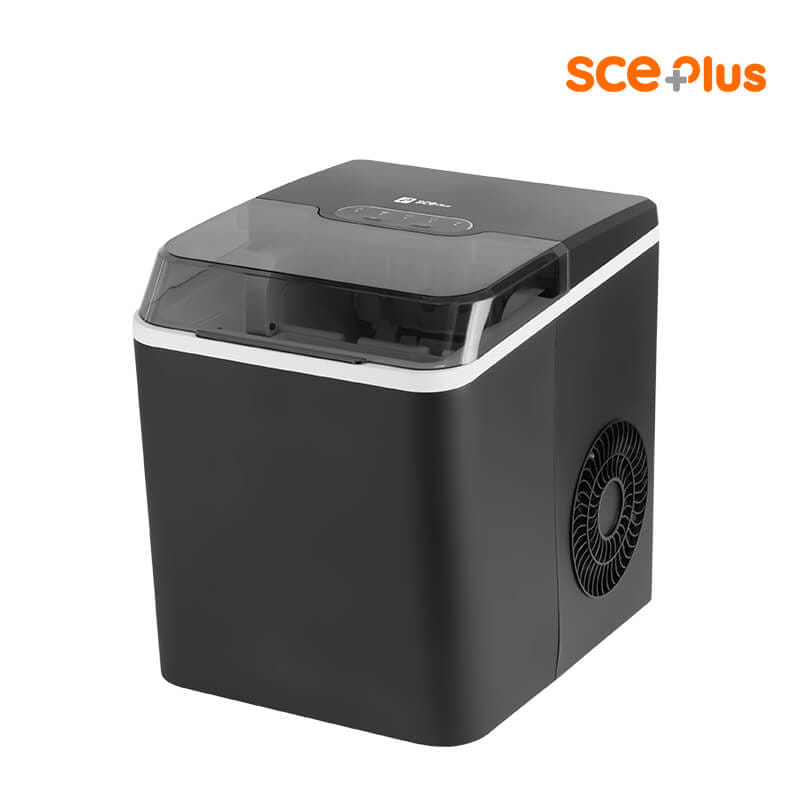 เครื่องทำน้ำแข็งอัตโนมัติ SCE PLUS รุ่น IC-A13 สีดำ_0