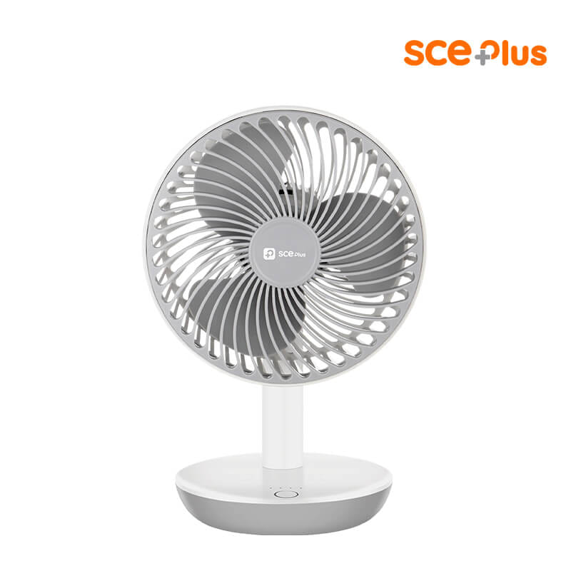 พัดลมพกพา SCE PLUS รุ่น TF1 สีขาว_0