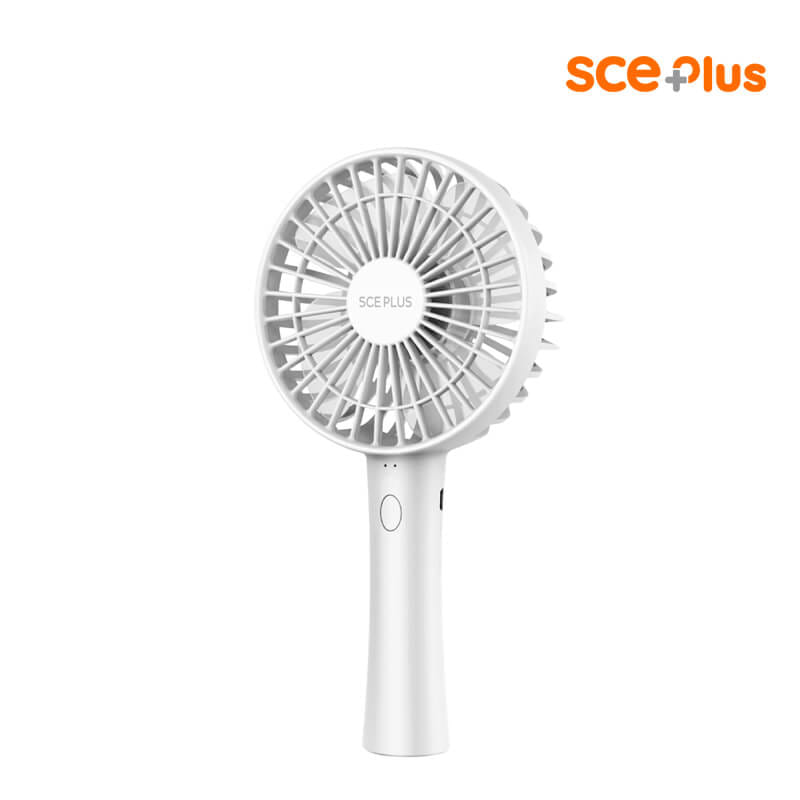 พัดลมพกพา SCE PLUS รุ่น HF-1 สีขาว_0