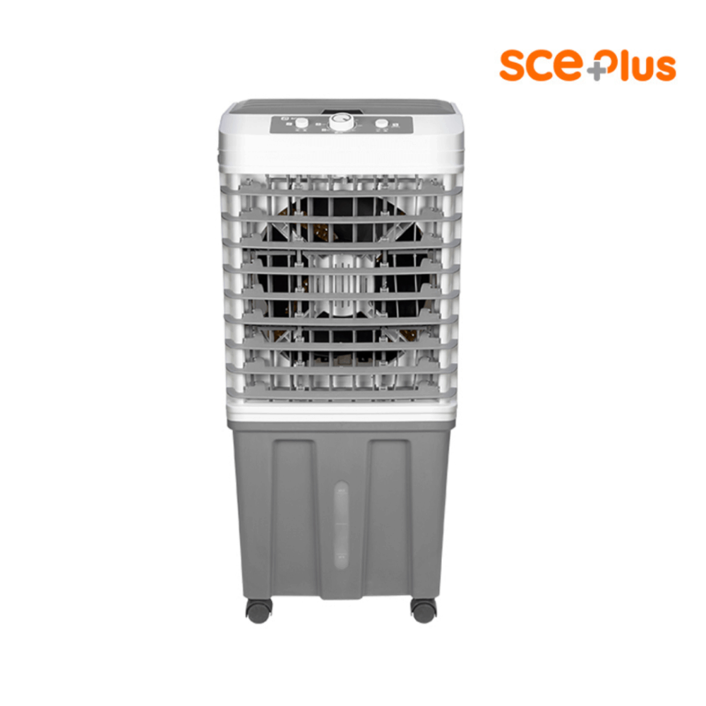 พัดลมไอเย็น SCE PLUS รุ่น M-X1 25L สีเทา_10