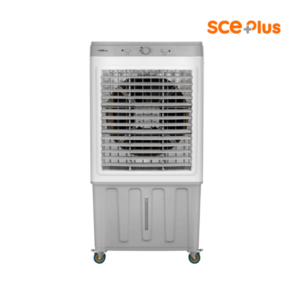 พัดลมไอเย็น SCE PLUS รุ่น MAX PRO 90L สีเทา