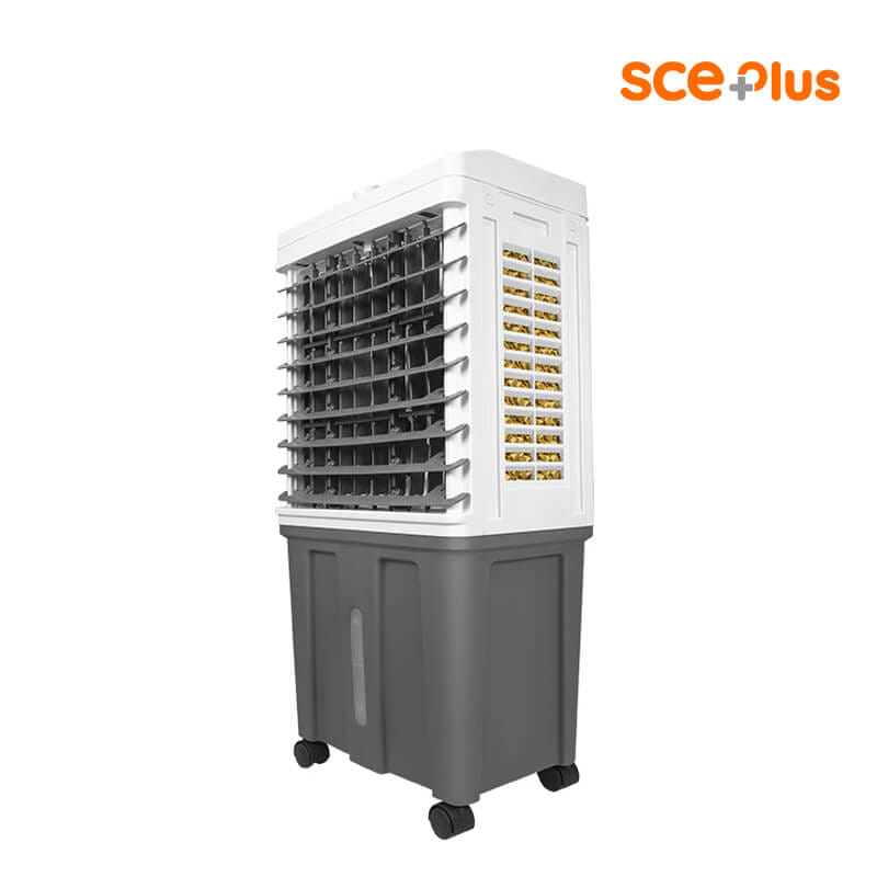 พัดลมไอเย็น SCE PLUS รุ่น M-X1 25L สีเทา