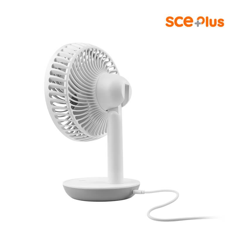 พัดลมพกพา SCE PLUS รุ่น TF1 สีขาว_2