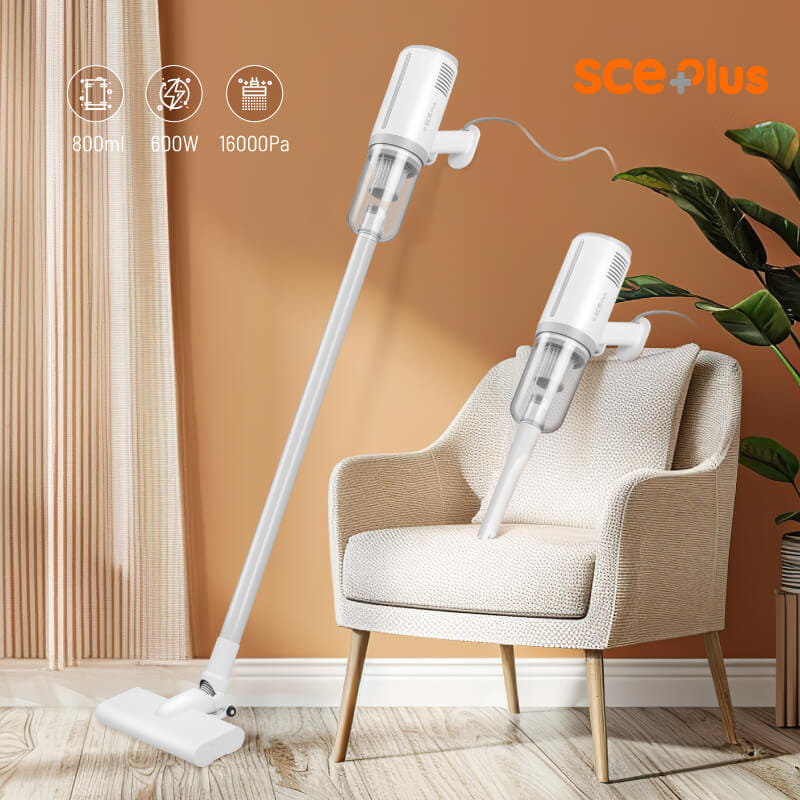 เครื่องดูดฝุ่นแบบด้าม SCE PLUS รุ่น VC-Y สีขาว_7