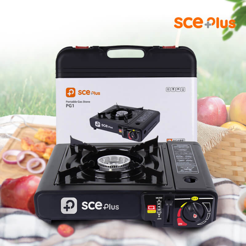เตาแก๊สปิคนิค SCE PLUS รุ่น PG1 สีดำ_8