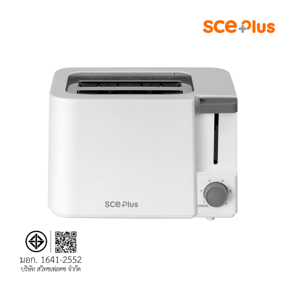 เครื่องปิ้งขนมปัง SCE PLUS รุ่น TT1 สีขาว_7