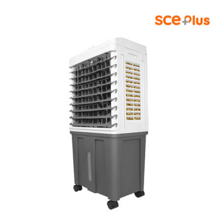 พัดลมไอเย็น SCE PLUS รุ่น M-X1 25L สีเทา_1