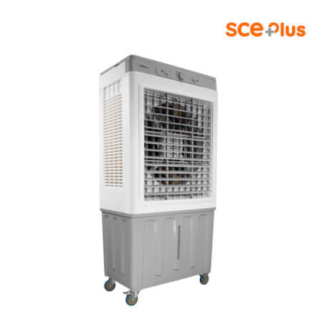 พัดลมไอเย็น SCE PLUS รุ่น MAX PRO 90L สีเทา_1