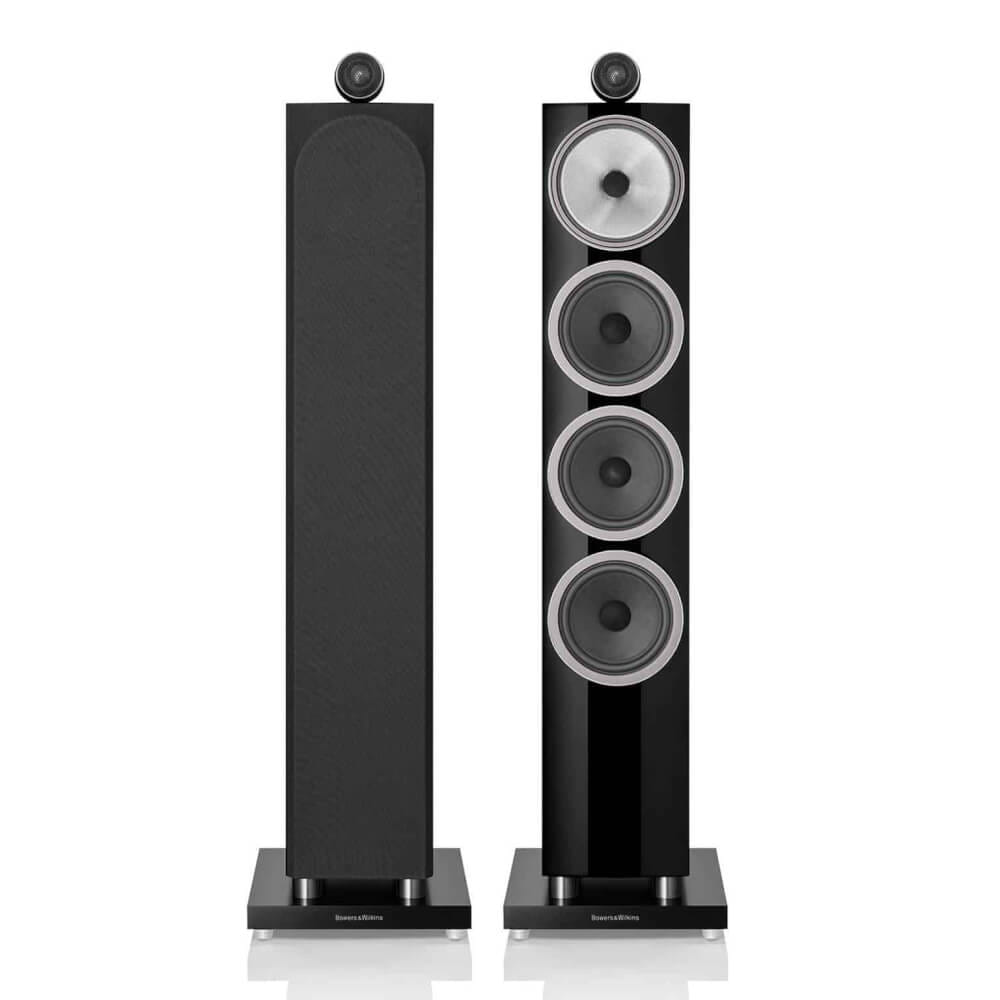 ลำโพงตั้งพื้น รุ่น B&W 702 S3 3-ทาง 300 วัตต์ 8 โฮมห์  สี ดำ