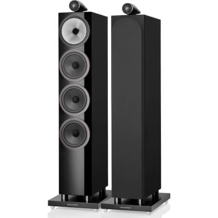 ลำโพงตั้งพื้น รุ่น B&W 702 S3 3-ทาง 300 วัตต์ 8 โฮมห์  สี ดำ_8