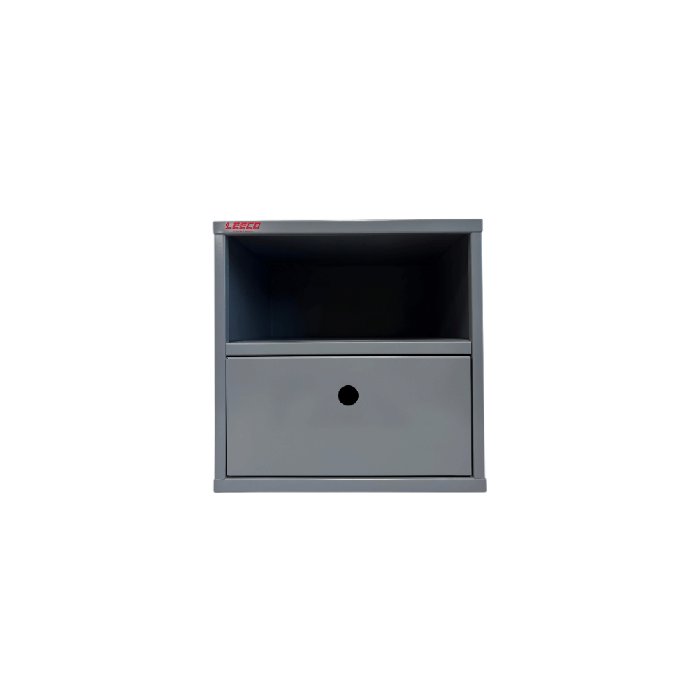 ตู้โชว์ ตู้แขวน LEECO BX-1D สีเทา