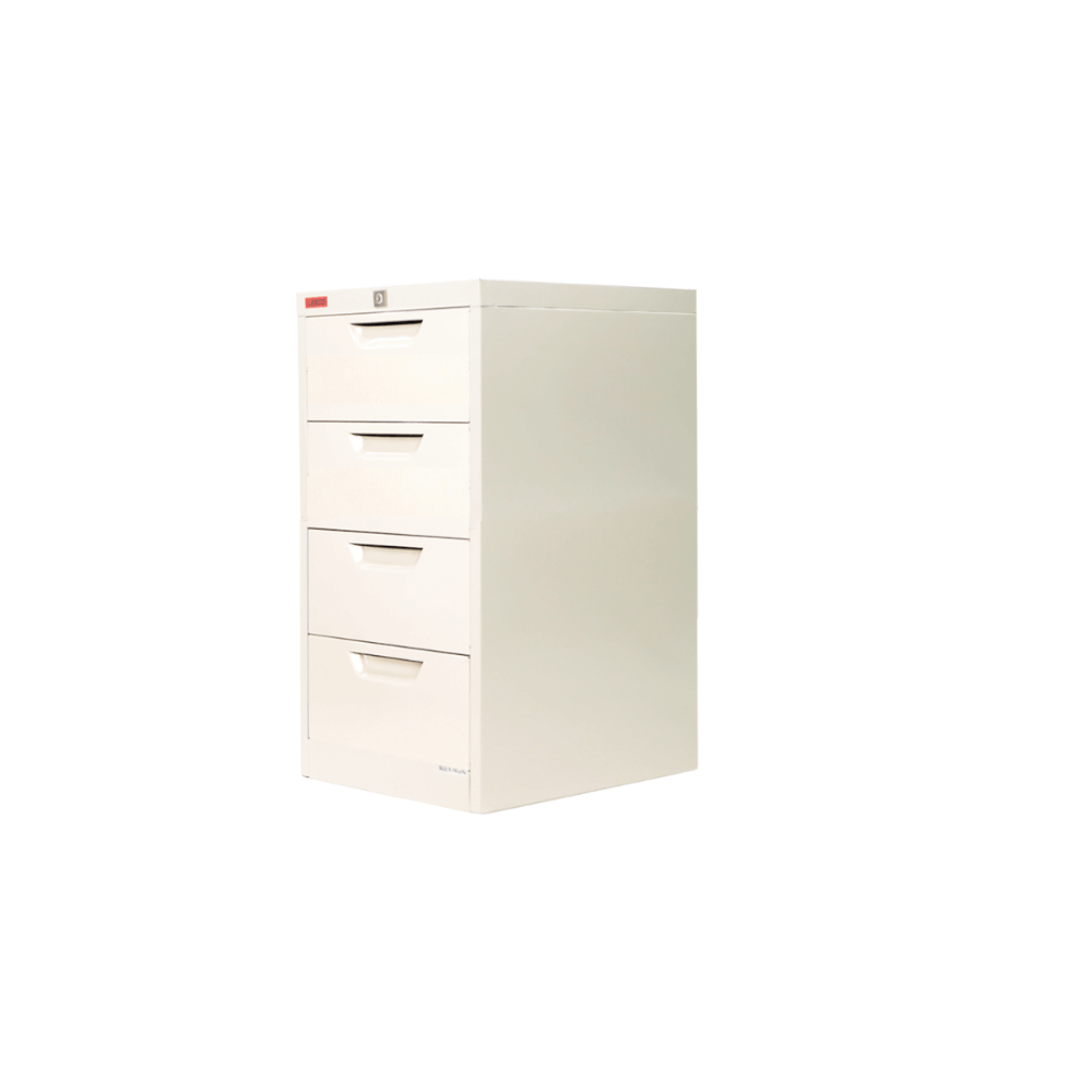 ตู้ลิ้นชักเหล็ก 4 ลิ้นชัก LEECO CT-704-A ครีม