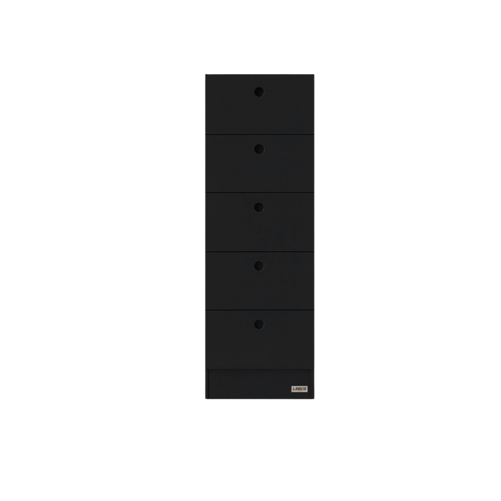 ตู้ลิ้นชักเหล็ก 5 ลิ้นชัก LEECO LC03-D SHADOW BLACK_0