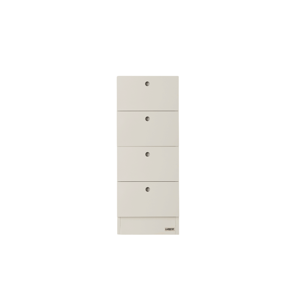 ตู้ลิ้นชักเหล็ก 4 ลิ้นชัก LEECO LC03-C MARBLE WHITE