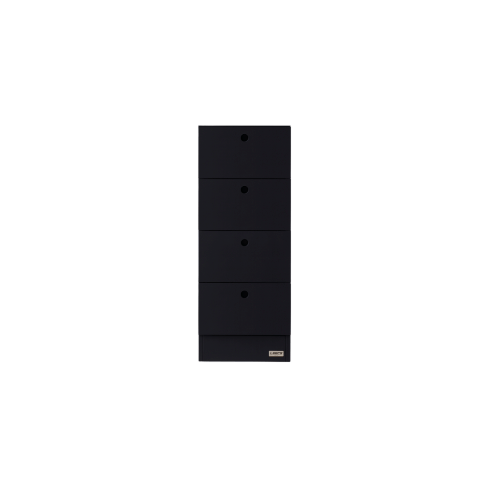 ตู้ลิ้นชักเหล็ก 4 ลิ้นชัก LEECO LC03-C SHADOW BLACK_0