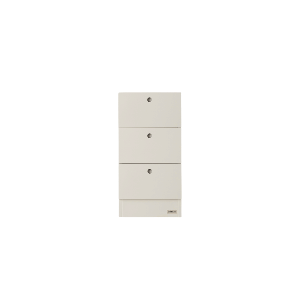 ตู้ลิ้นชักเหล็ก 3 ลิ้นชัก LEECO LC03-B MARBLE WHITE