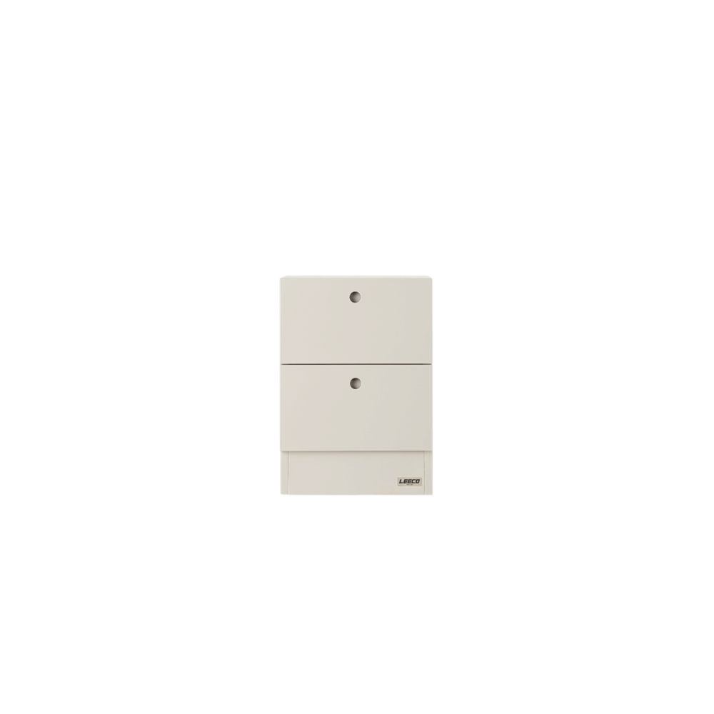 ตู้ลิ้นชักเหล็ก 2 ลิ้นชัก LEECO LC03-A MARBLE WHITE
