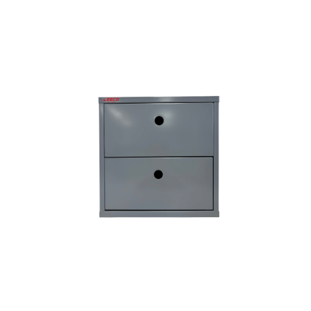 ตู้โชว์ ตู้แขวน LEECO BX-2D สีเทา_0