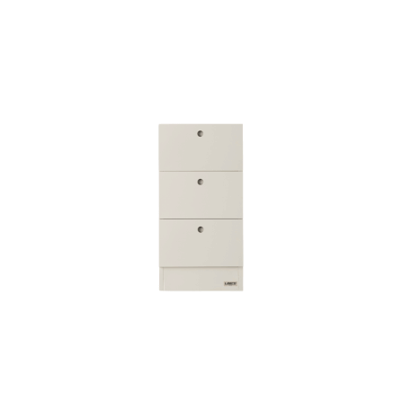 ตู้ลิ้นชักเหล็ก 3 ลิ้นชัก LEECO LC03-B MARBLE WHITE_0