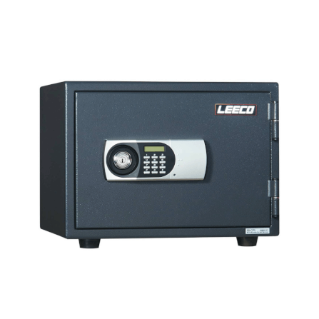 ตู้เซฟนิรภัยกันไฟ LEECO SS-CPL สีเทาเข้ม_1