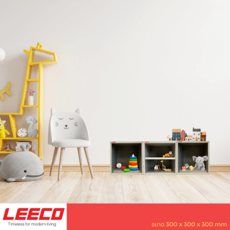 ตู้โชว์ ตู้แขวน LEECO BX-NS สีเทา_7