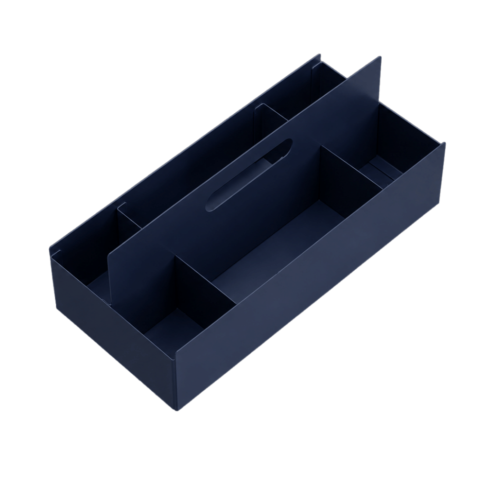 กล่องเก็บอุปกรณ์อเนกประสงค์ LEECO รุ่น FRAMEWORK TOOL BOX สีน้ำเงิน_0