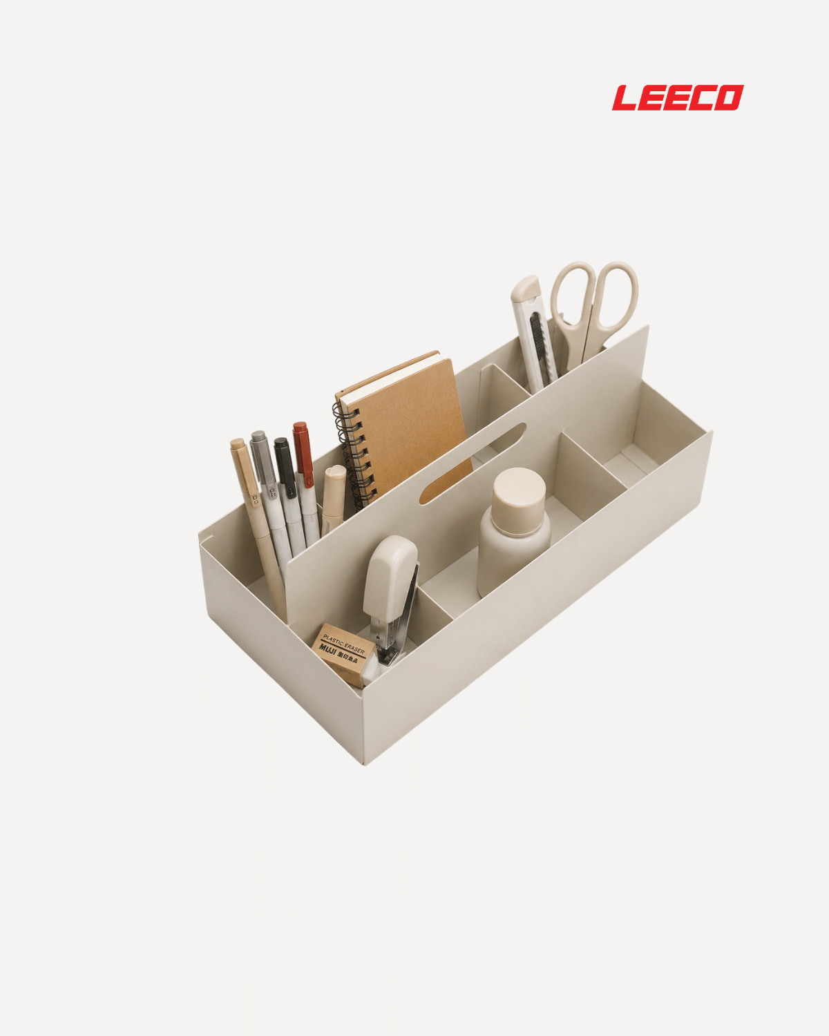 กล่องเก็บอุปกรณ์อเนกประสงค์ LEECO รุ่น FRAMEWORK TOOL BOX สีขาว_2