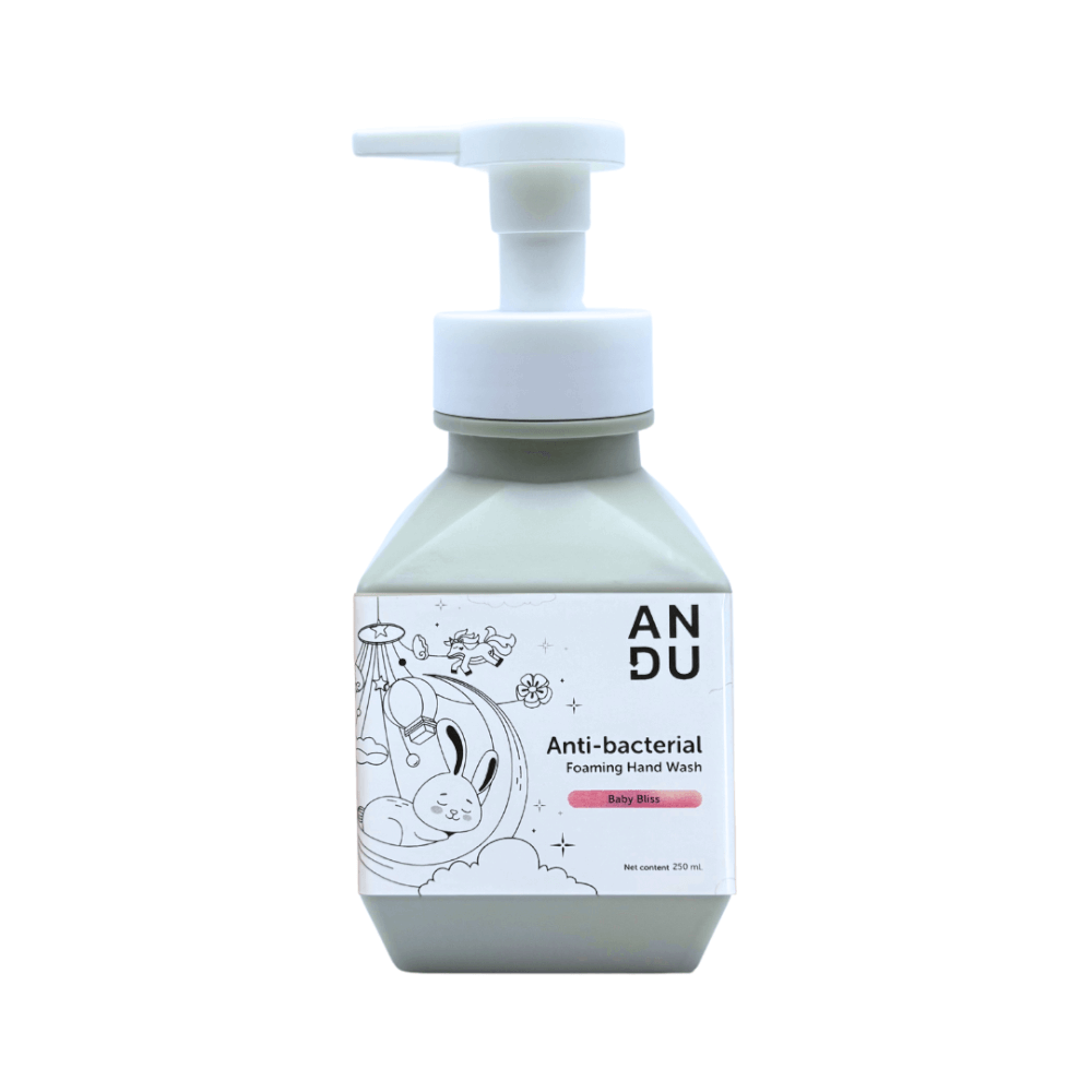 โฟมล้างมือ ลดการสะสมของแบคทีเรีย ANDU (อันดู) กลิ่น BABY BLISS 250 มล.