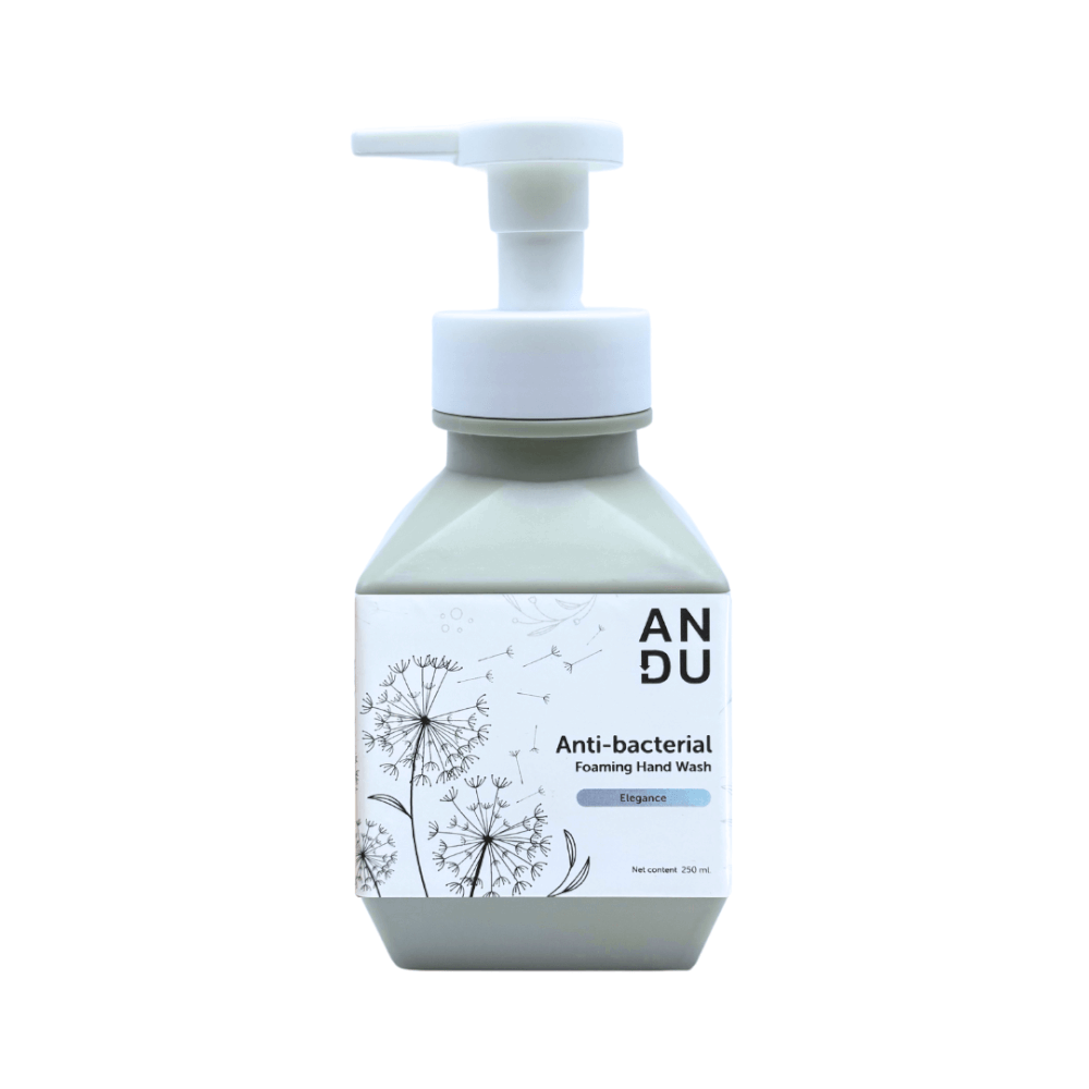 โฟมล้างมือ ลดการสะสมของแบคทีเรีย ANDU (อันดู) กลิ่น ELEGANCE 250 มล.