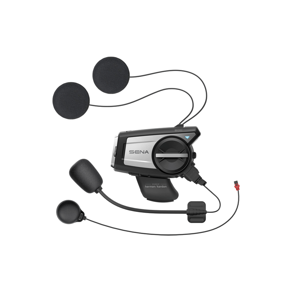 หูฟังบลูทูธติดหมวกกันน็อค SENA 50C MESH INTERCOM WITH 4K CAMERA SOUND BY HARMAN/KARDON_2