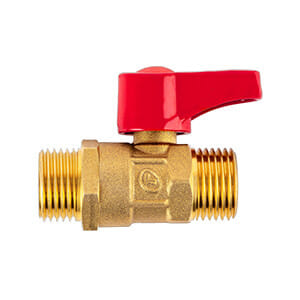 มินิบอลวาล์ว ทองเหลือง LL1027C ผ/ผ 1/2"