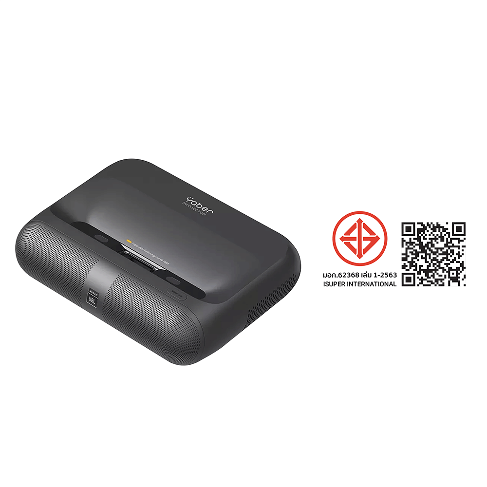 โปรเจคเตอร์ YABER K300S LASER PROJECTOR สีดำ UST คมชัด 1080P สว่าง 1000 ANSI_11