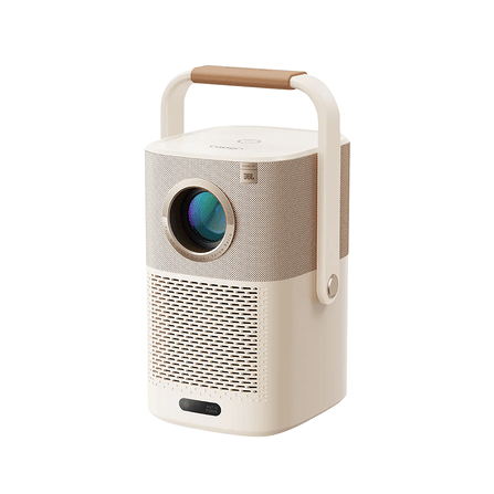 โปรเจคเตอร์ YABER T2 PLUS GTV สีครีม มีแบตเตอรี่ในตัว พร้อม GOOGLE TV_0