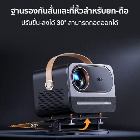 โปรเจคเตอร์ YABER U12  คุณภาพเสียง DOLBY AUDIO รองรับระบบ LINUX OS_3