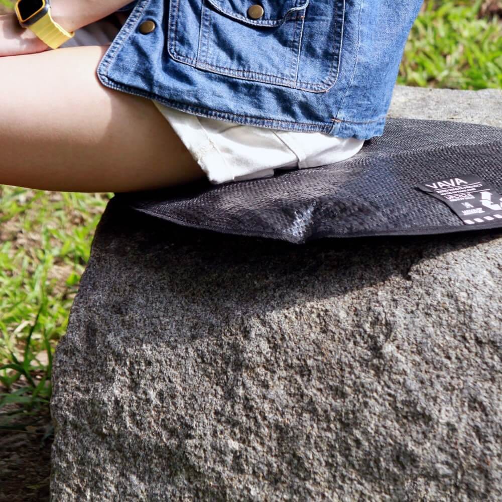 เบาะรองนั่งวงกลม VAVAZ รุ่น SEAT CUSHION 2 ดำ